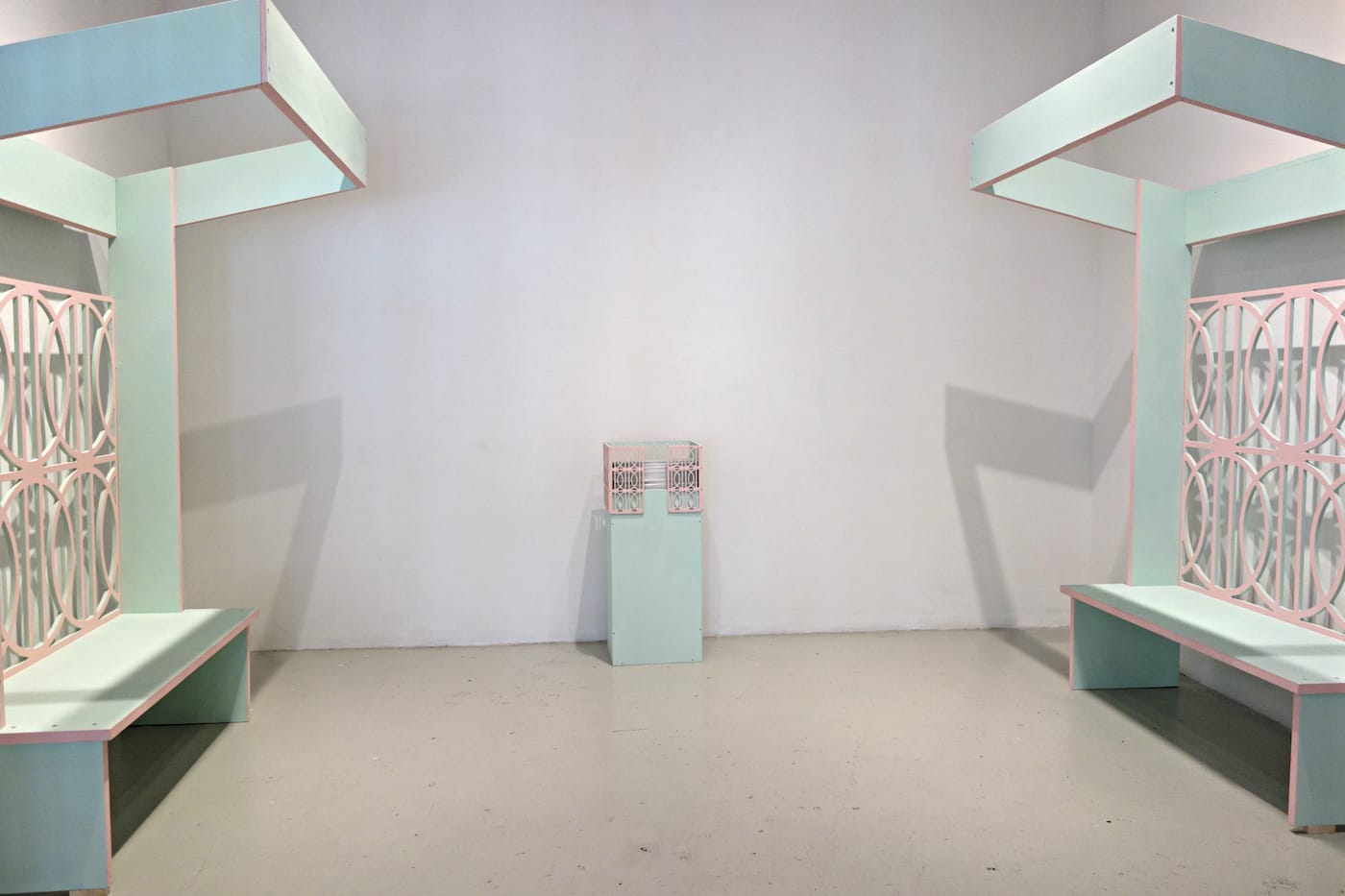 Installation view of 'Graft' by Edra Soto at Cuchifritos Gallery (all photos by the author for Hyperallergic unless noted)