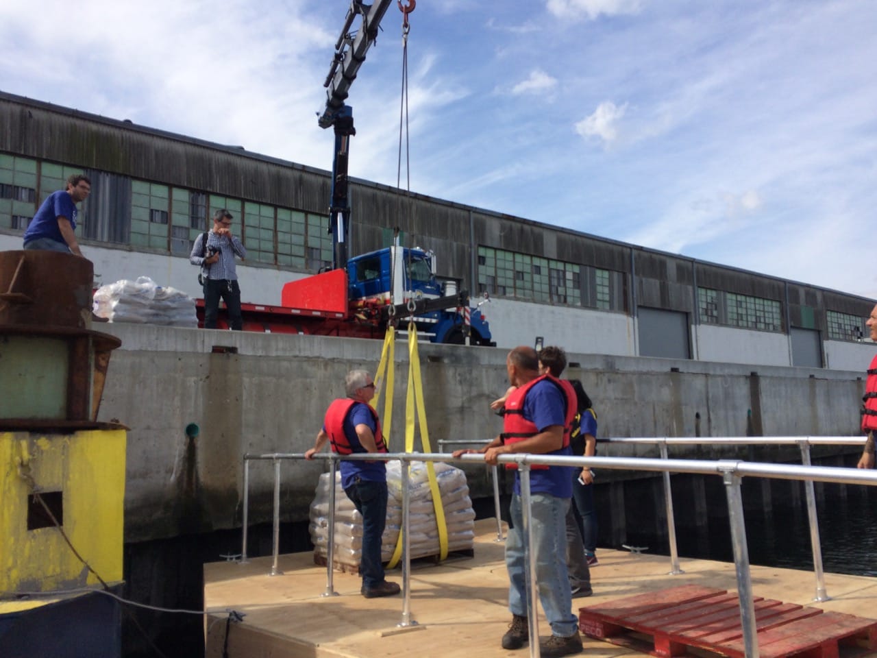 Testing the superblock prototype in September 2015