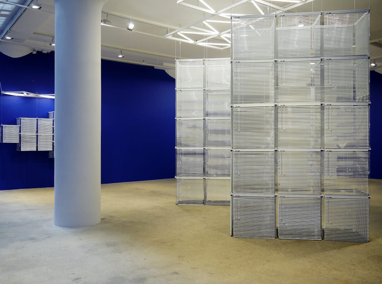 Installation view of %22Sol LeWitt Upside Down%22 series, 2016