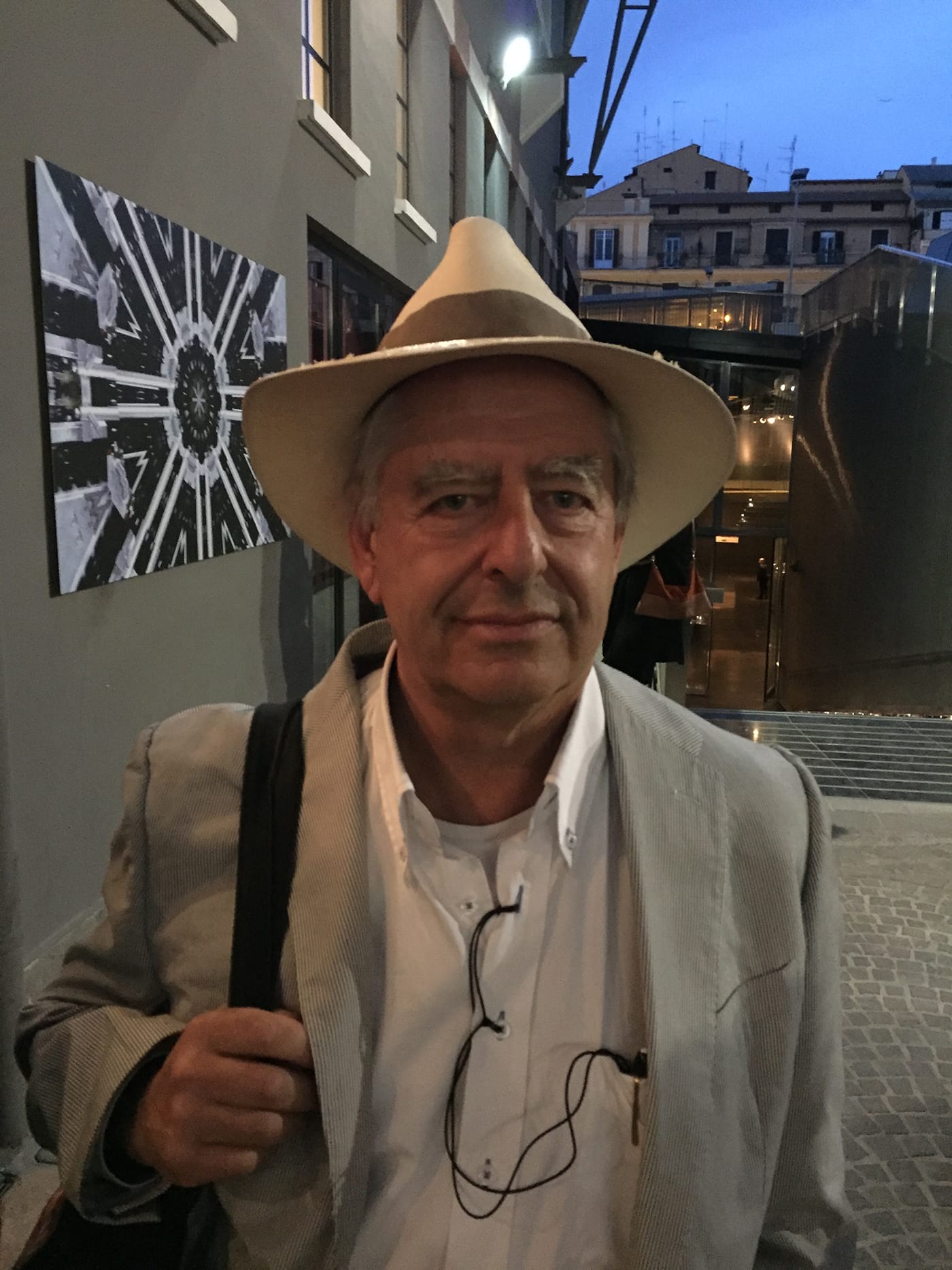 William Kentridge (photo by the author for Hyperallergic)