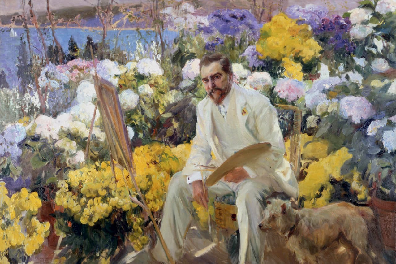 Joaquin Sorolla, Louis Comfort Tiffany, 1911 Oil on canvas, 150 x 225.5 cm On loan from the Hispanic Society of America, New York, NY Photo (c) Courtesy of The Hispanic Society of America, New York 