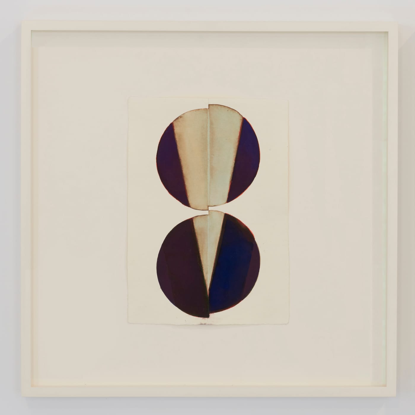 Nathlie Provosty, "Council, Untitled (15–52)" (2015), watercolor and walnut ink on paper, 8 x 6 in (courtesy Nathalie Karg Gallery)