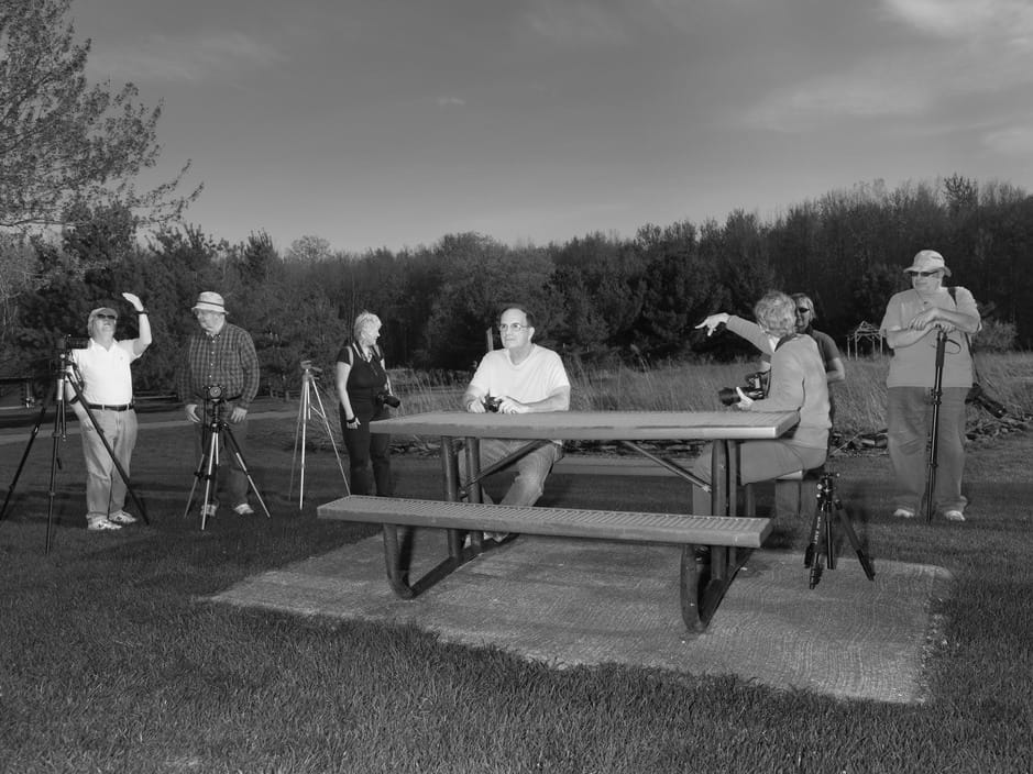 USA. Rochester, NY. 2012. The Rochester Area Nature Photography Meetup Group. Tinker Nature Park.