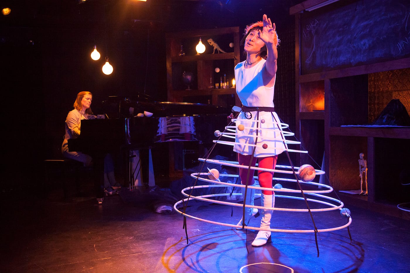 Hai-Ting Chinn in 'Science Fair: An Opera With Experiments' (© Kate Milford)