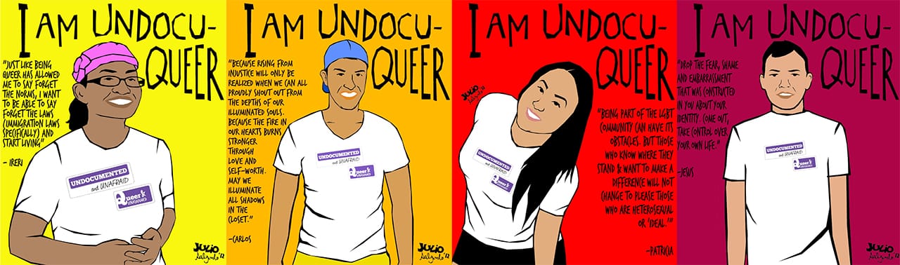 I Am UndocuQueer, Julio Salgado, 2012 (Reproduced with permission from publisher)