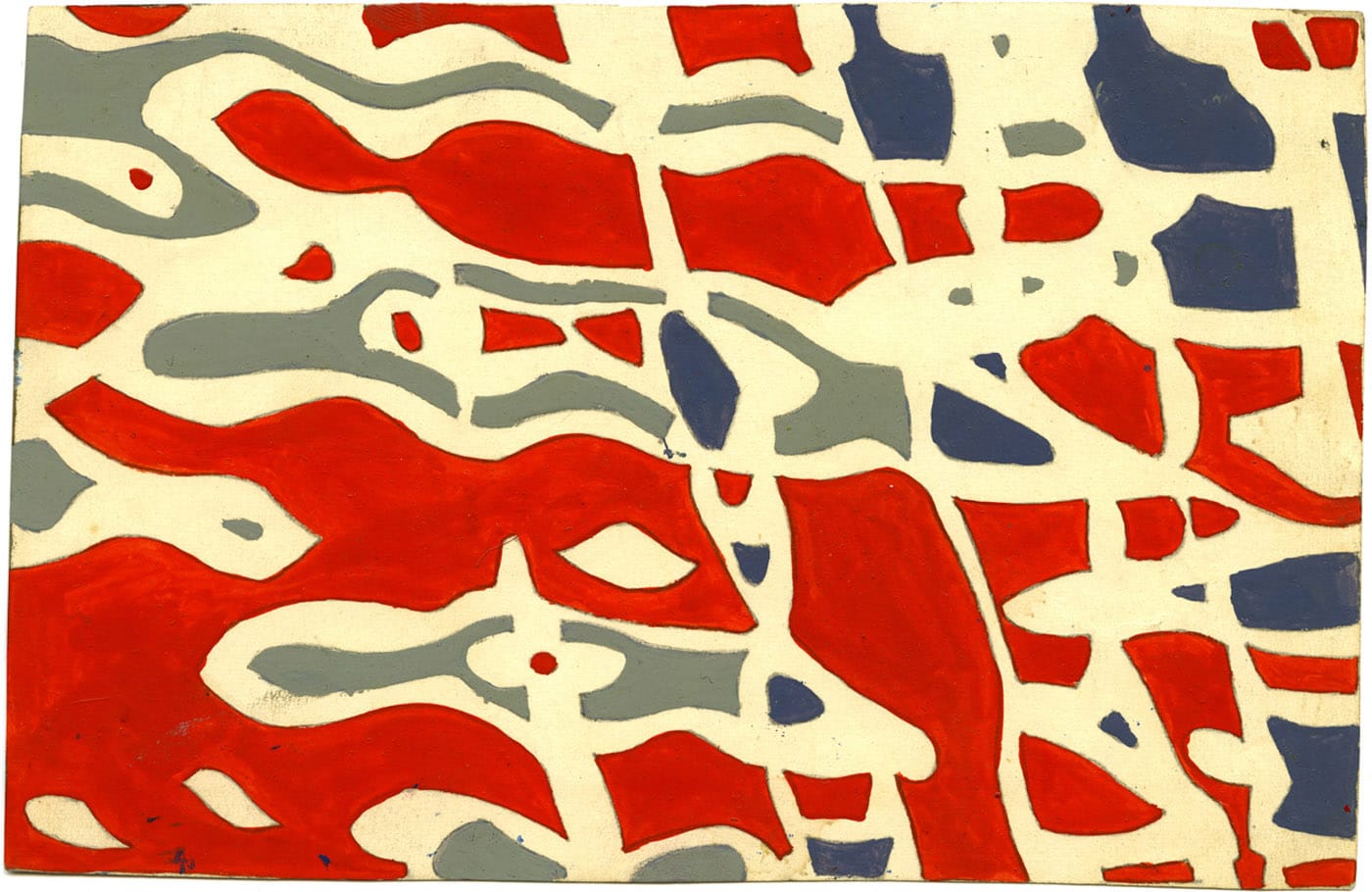 Jacques Villeglé and Raymond Hains, “Pénélope” (1952) (courtesy Galerie Georges-Philippe et Nathalie Vallois, Paris)