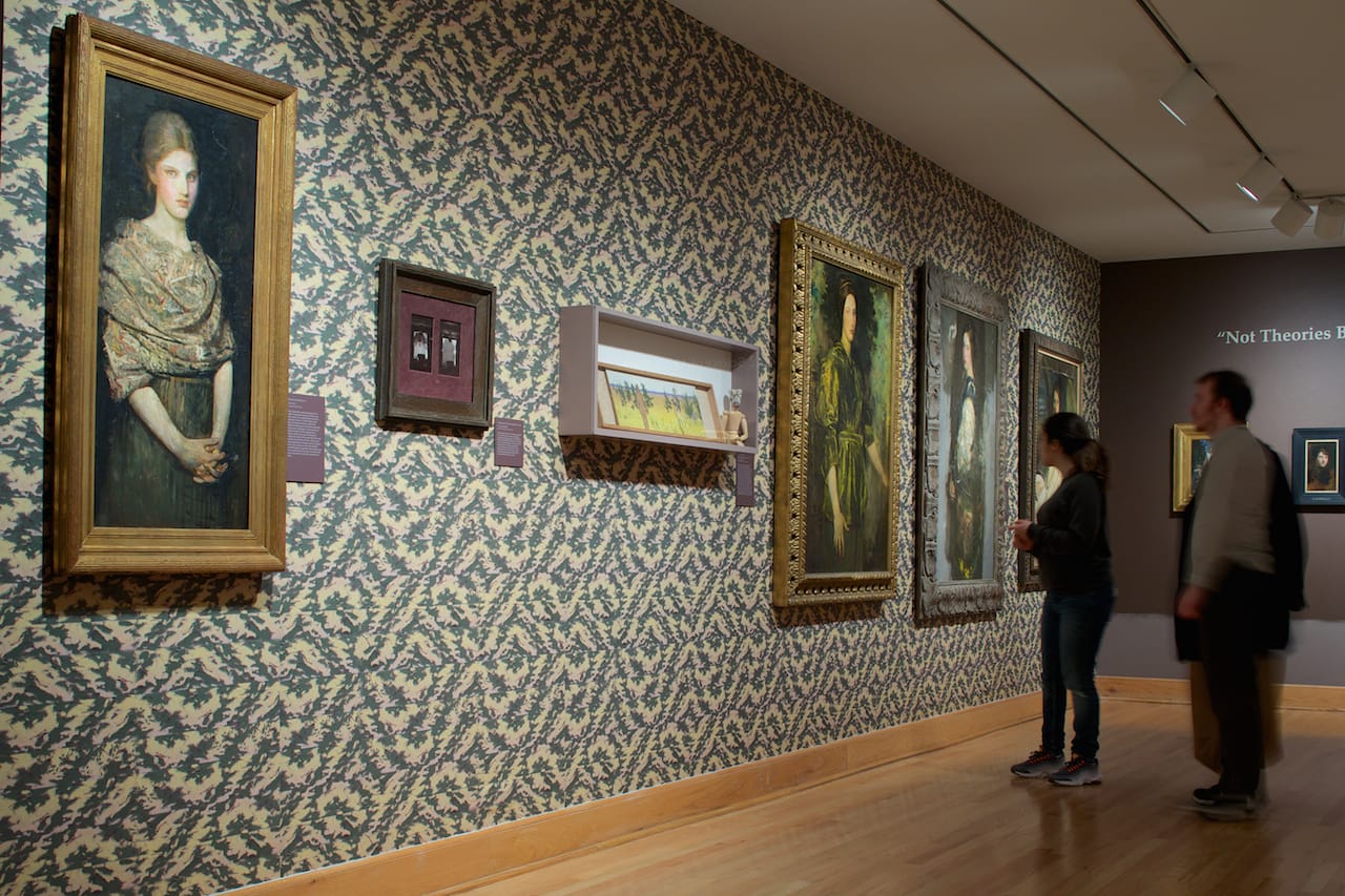 Installation view of 'Not Theories but Revelations' (photo by Arthur Evans)