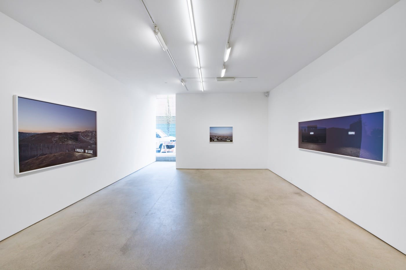 Shimon Attie, Facts on the Ground installation view (2016). Courtesy of the artist and Jack Shainman Gallery