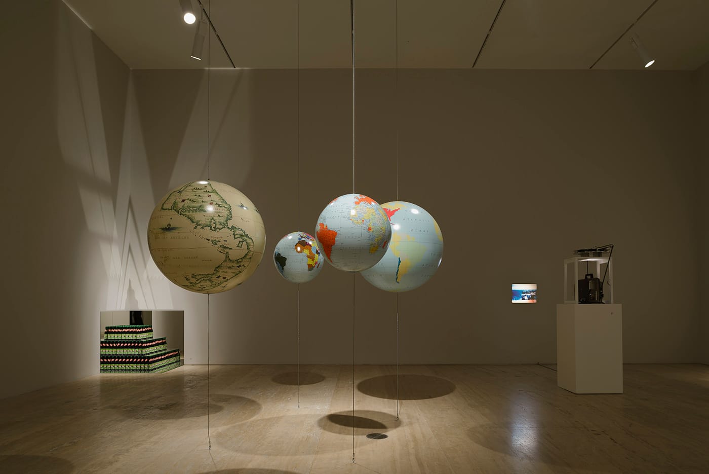 Installation view of 'The Natural Order of Things' at Museo Jumex