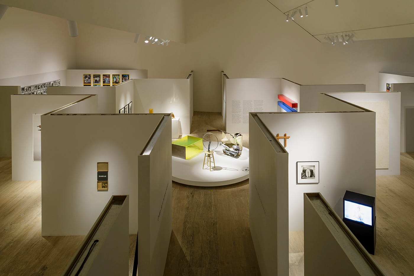 Installation view of 'The Natural Order of Things' at Museo Jumex