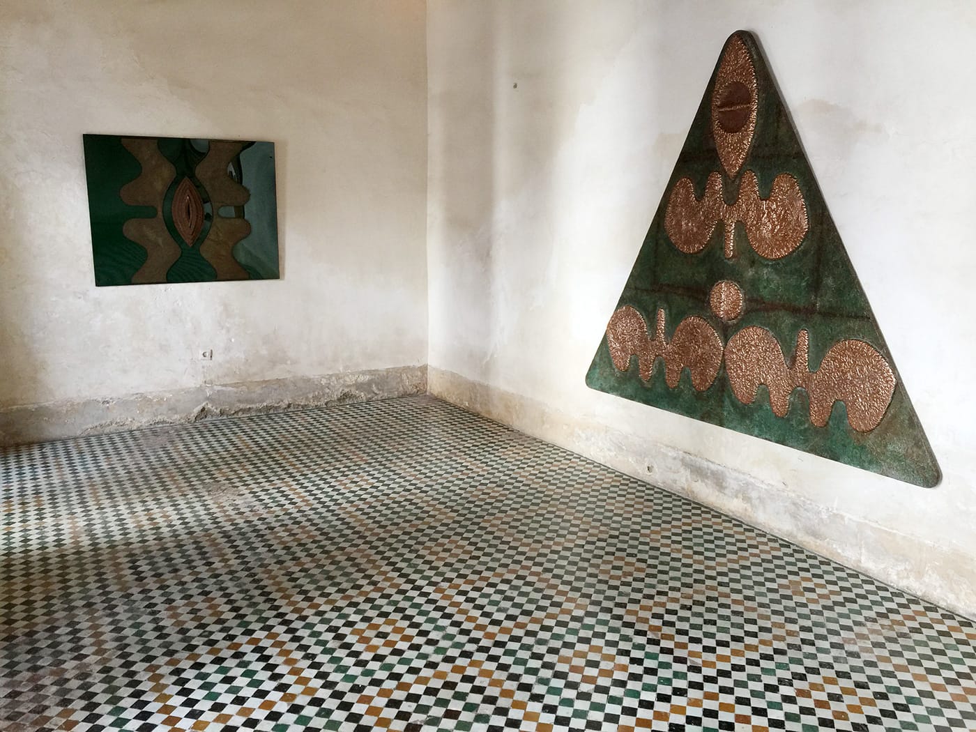 Works by Farid Belkahia