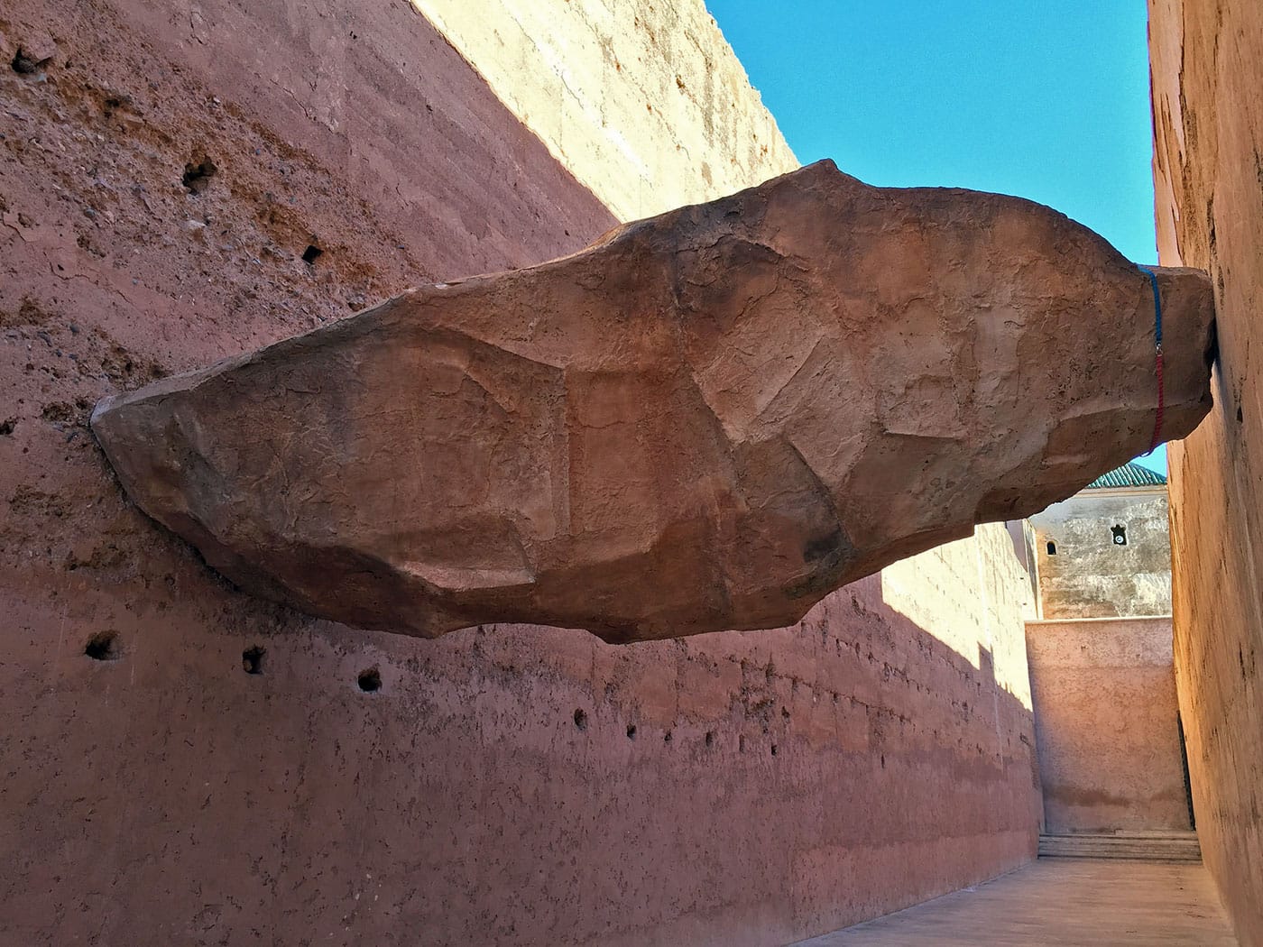 Fatiha Zemmouri, "Sheltered... From Nothing" (2016)