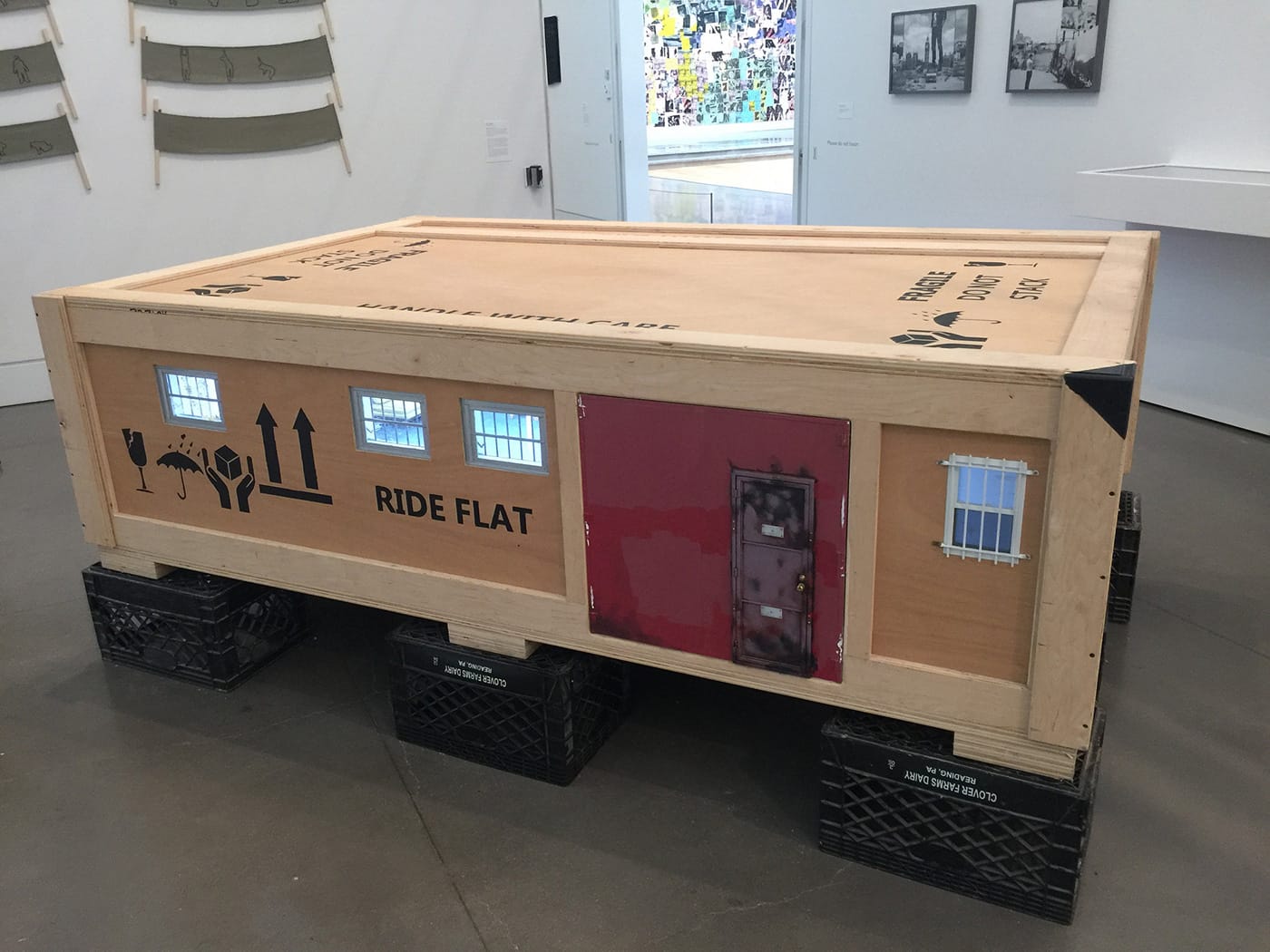 Exterior of Brian Caverly, "Studio Abandon" (2011-16)