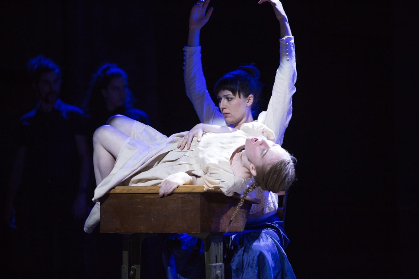 The student and teacher.