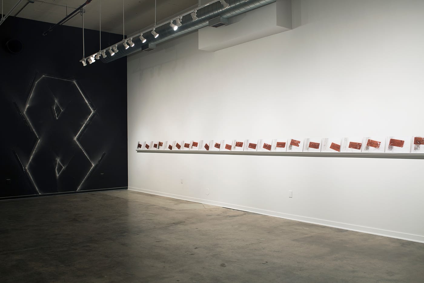 Installation view of Anthony Marcellini's 'City of Restless Objects' at Simone DeSousa Gallery