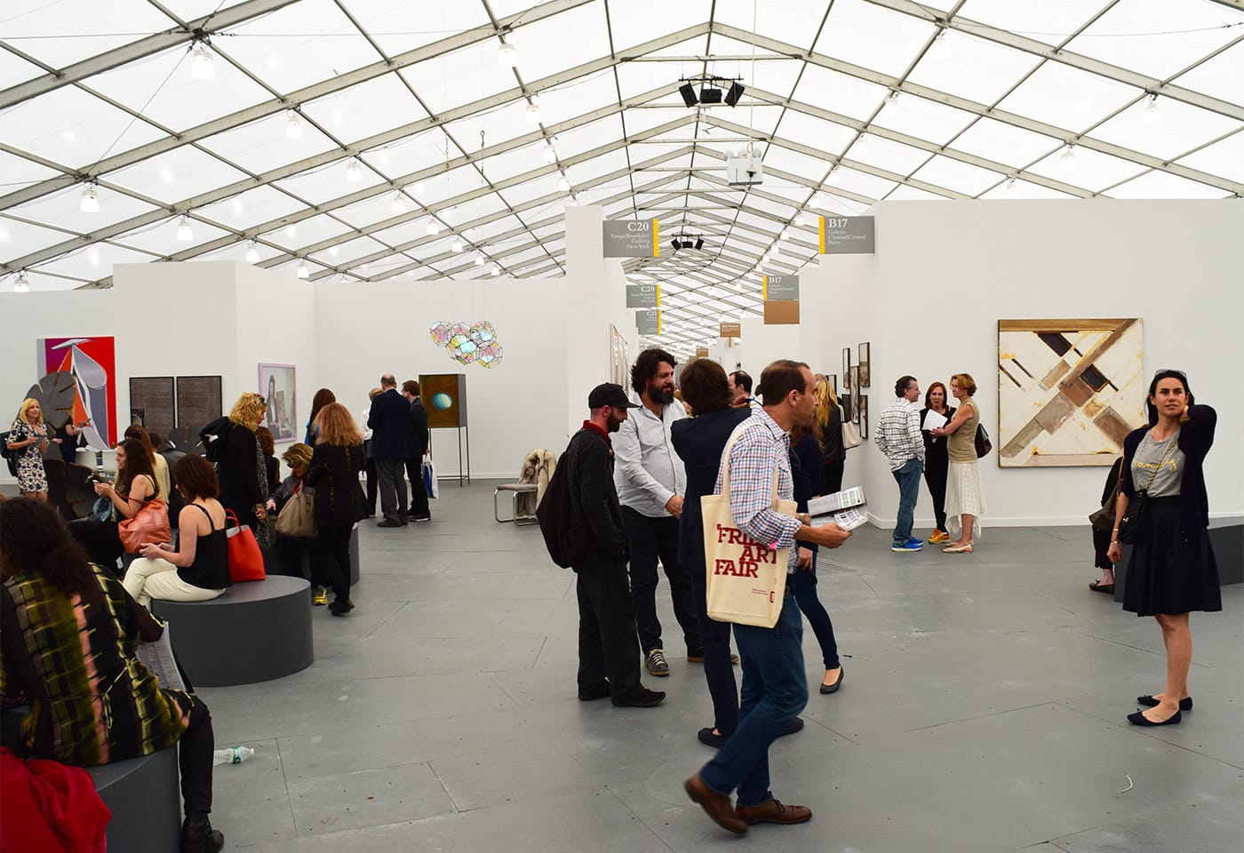 The 2015 Frieze New York art fair (Benjamin Sutton/Hyperallergic)