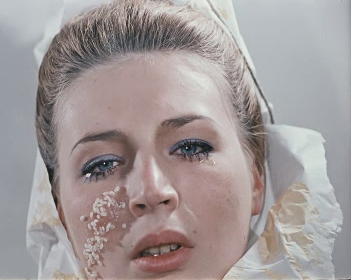 KwieKulik, "Forma Otwarta - Gra na twarzy aktorki" (1971) (via facebook)