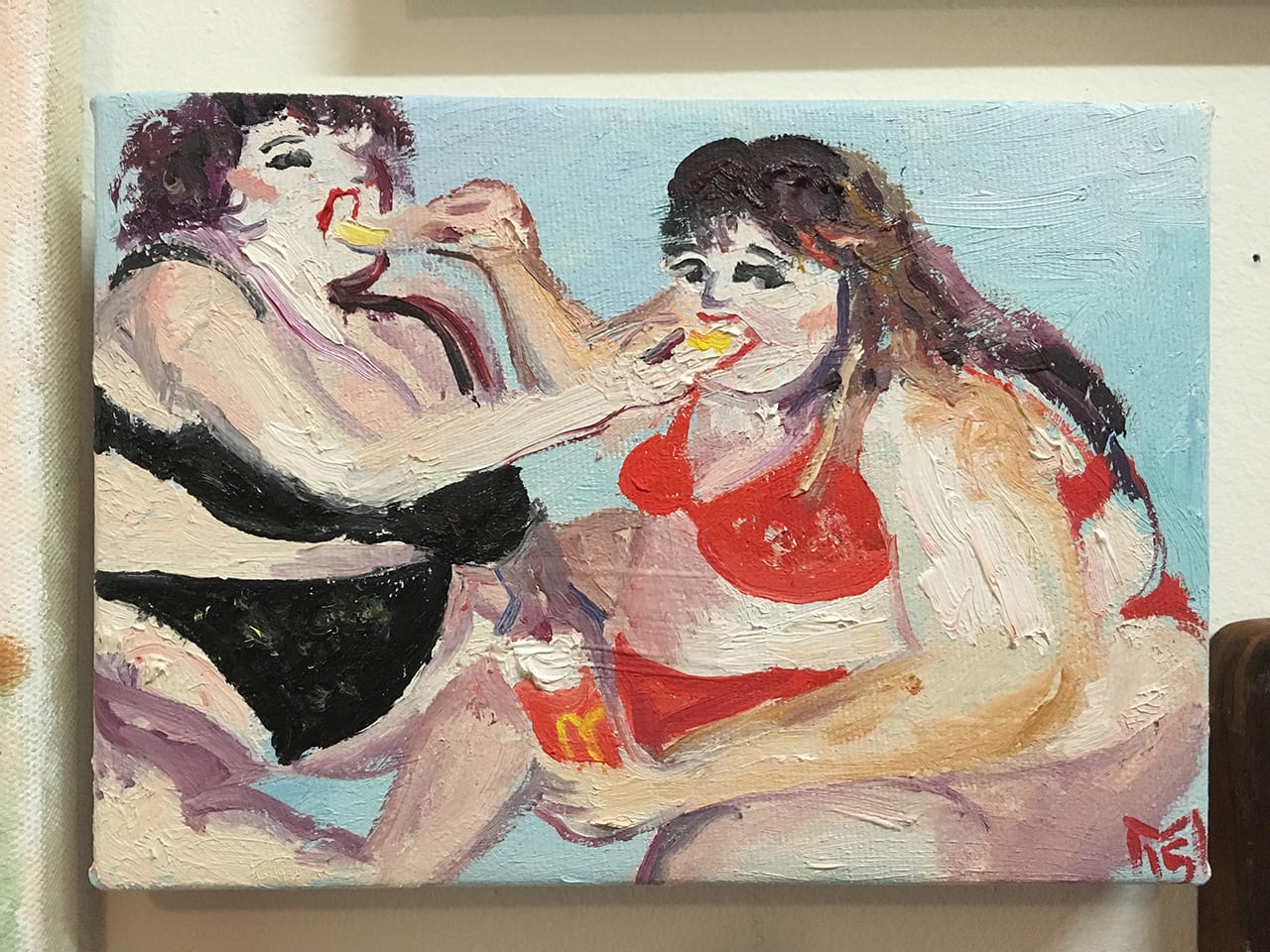 Painting by Heather Morgan