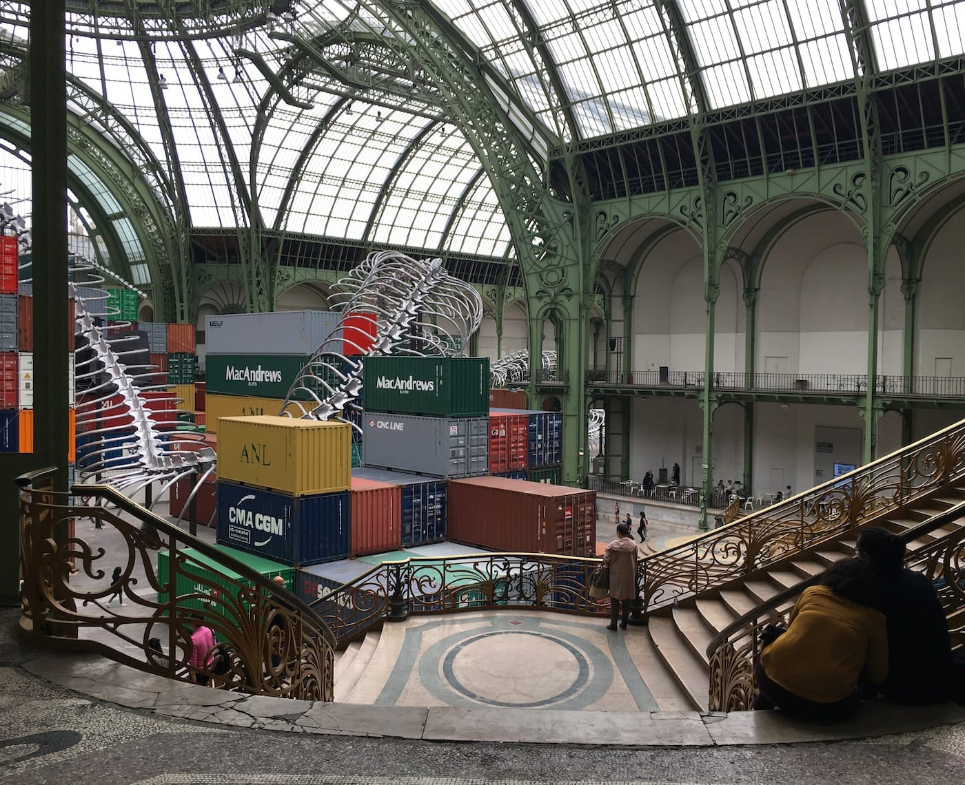 Installation view of Huang Yong Ping's 'Empires' at the Grand Palais
