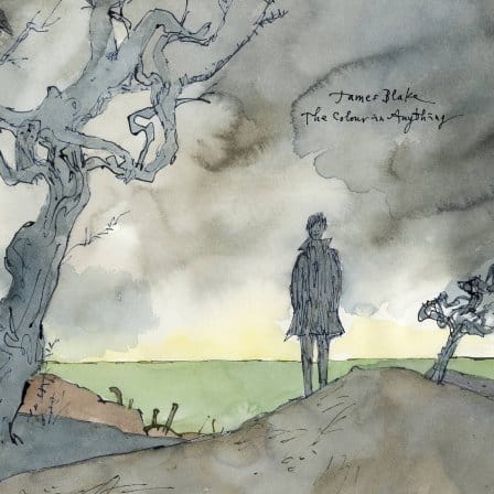The cover of James Blake's new album, 'The Colour in Anything' (via Amazon)