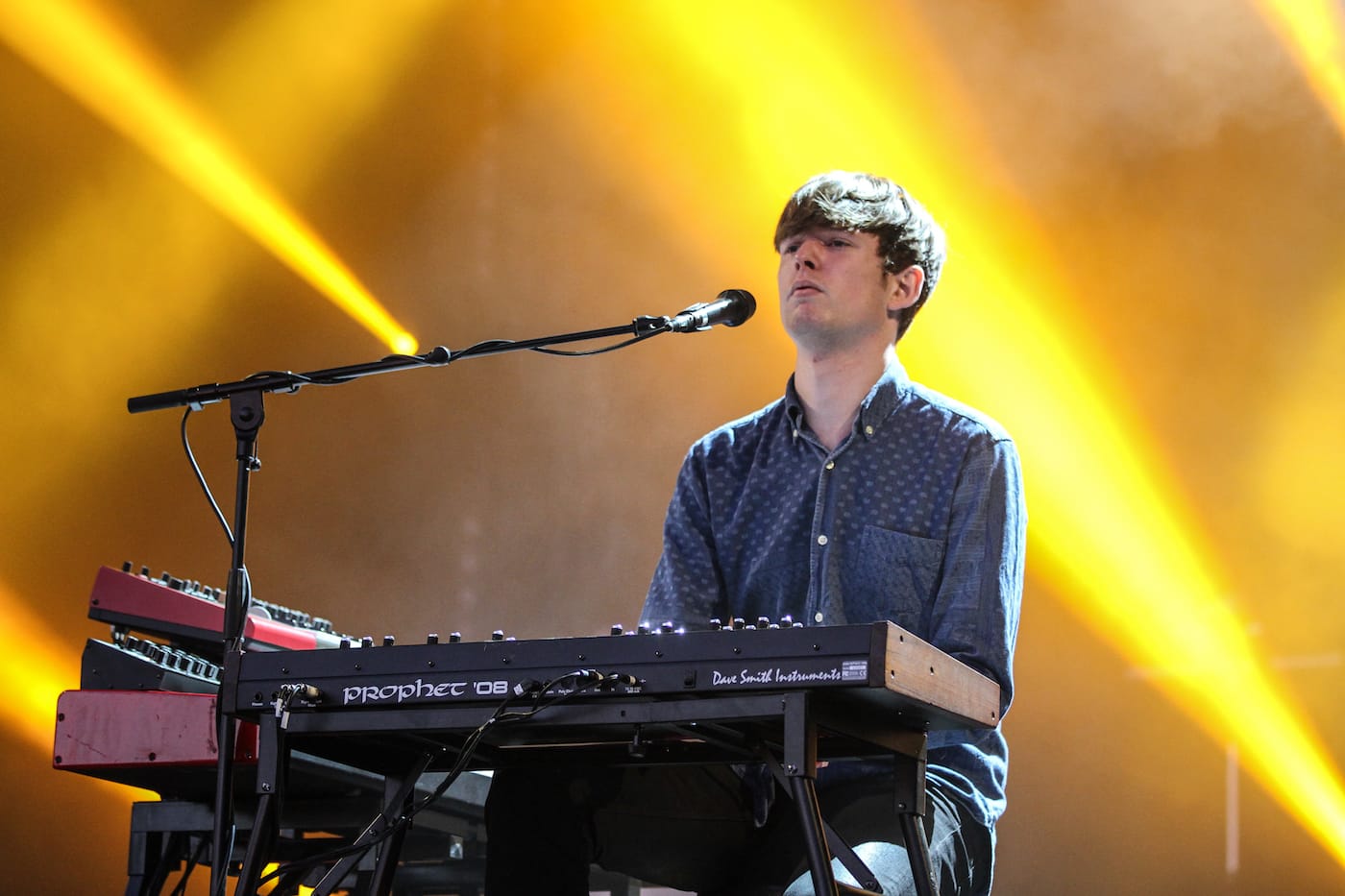 James Blake performing in 2013 (photo by Henry Laurisch/Wikimedia Commons)