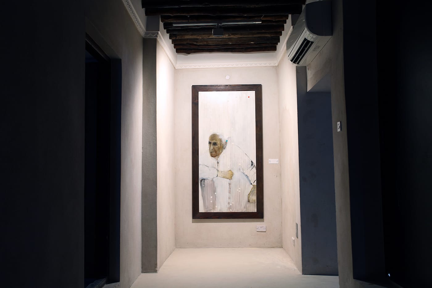 Farideh Lashai, "Mosaddegh" (2008), Farjam Collection (image courtesy of Sharjah Art Foundation)