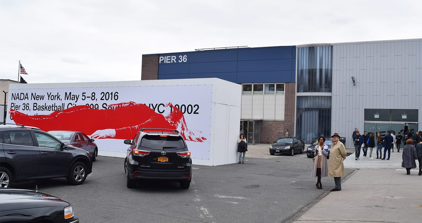 The entrance to NADA New York 2016