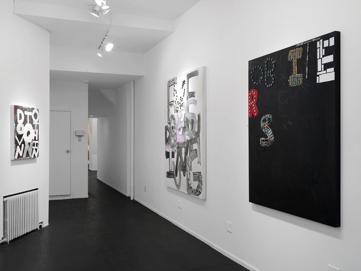 Installation view of Samuel Jablon's 'Life is Fine' at Freight + Volume (all images courtesy Freight + Volume)