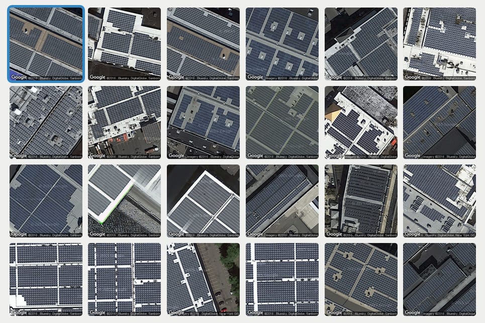 Solar panels in New York City