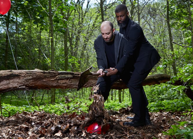 Todd Shalom and Niegel Smith (photo by Eric McNatt)