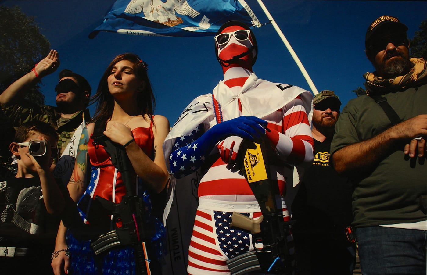 "Come And Take It" Rally, The Alamo, San Antonio, Texas, USA (2013) by Nina Berman