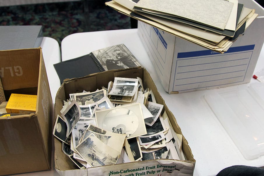 A box of Vivian Maier’s lifetime prints (photo courtesy John Maloof, via vivianmaier.com)