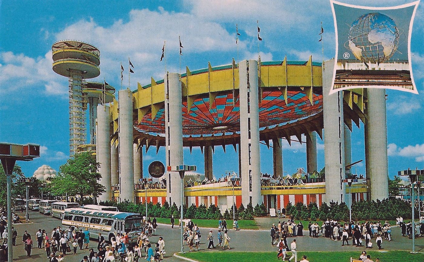 The New York State Pavilion at the 1964 World's Fair (via Joe Haupt/Flickr)
