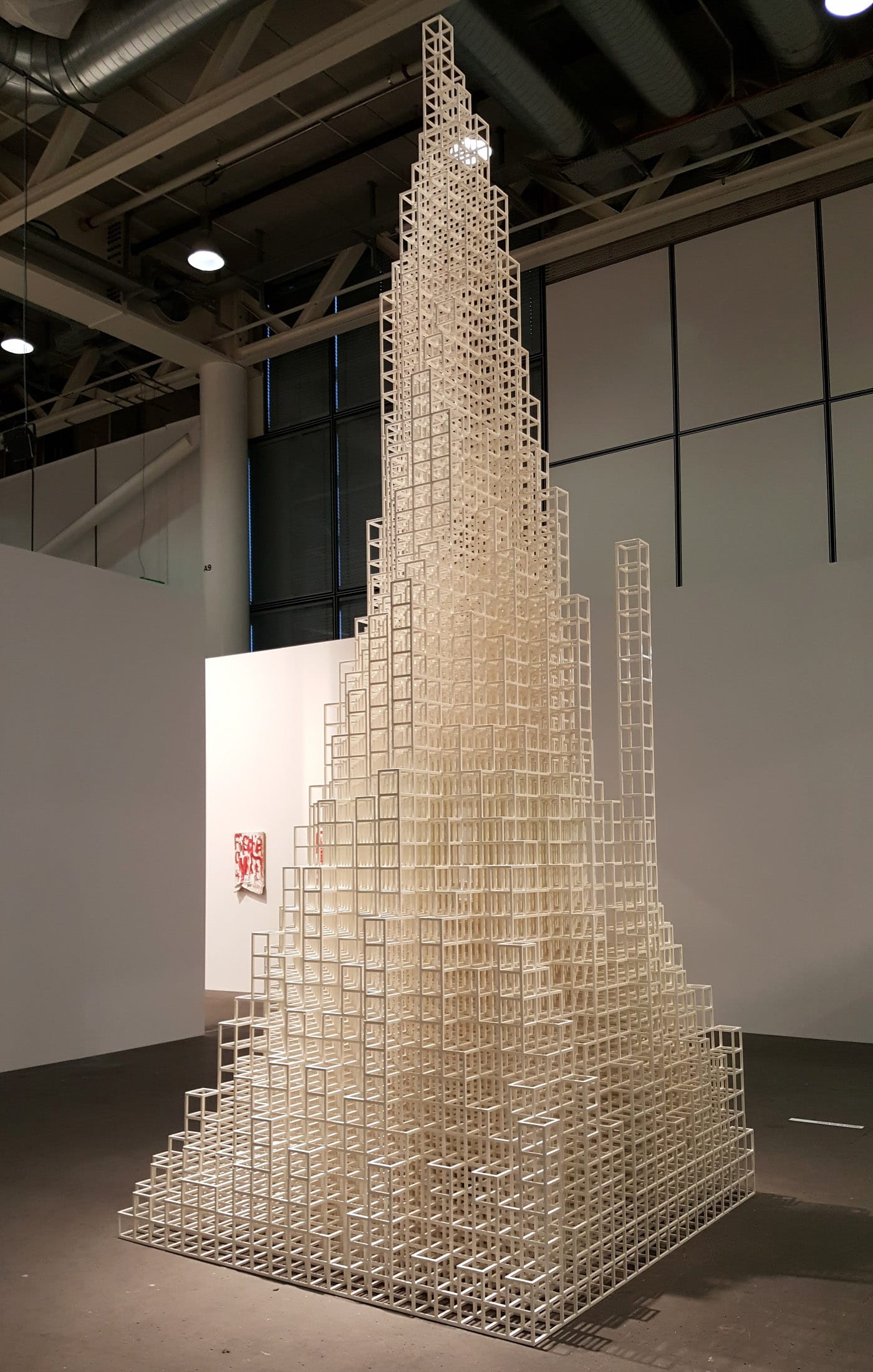 Sol LeWitt, "Irregular Tower" (1999), presented by Alfonso Artiaco
