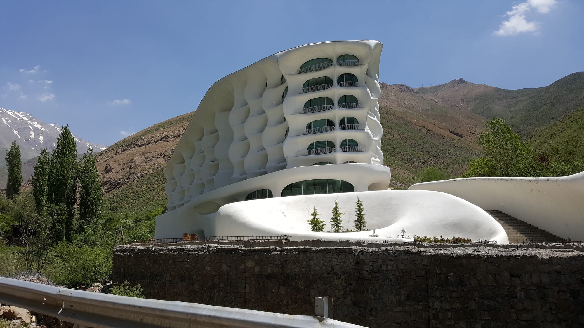 Contemporary architecture, outskirts of Tehran