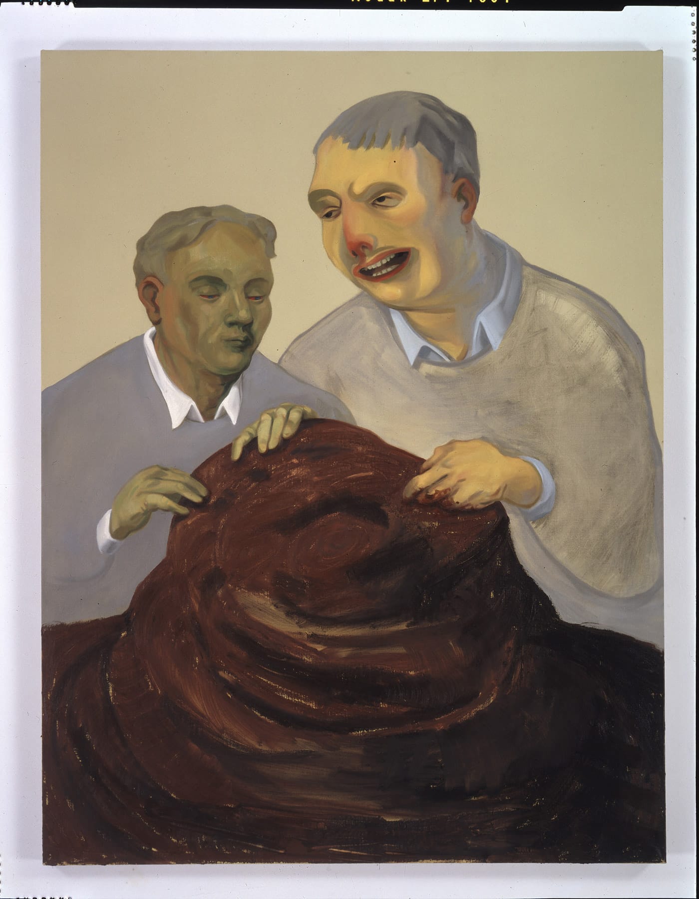 Nicole Eisenman, "The Work of Labor and Care" (2004), oil on canvas