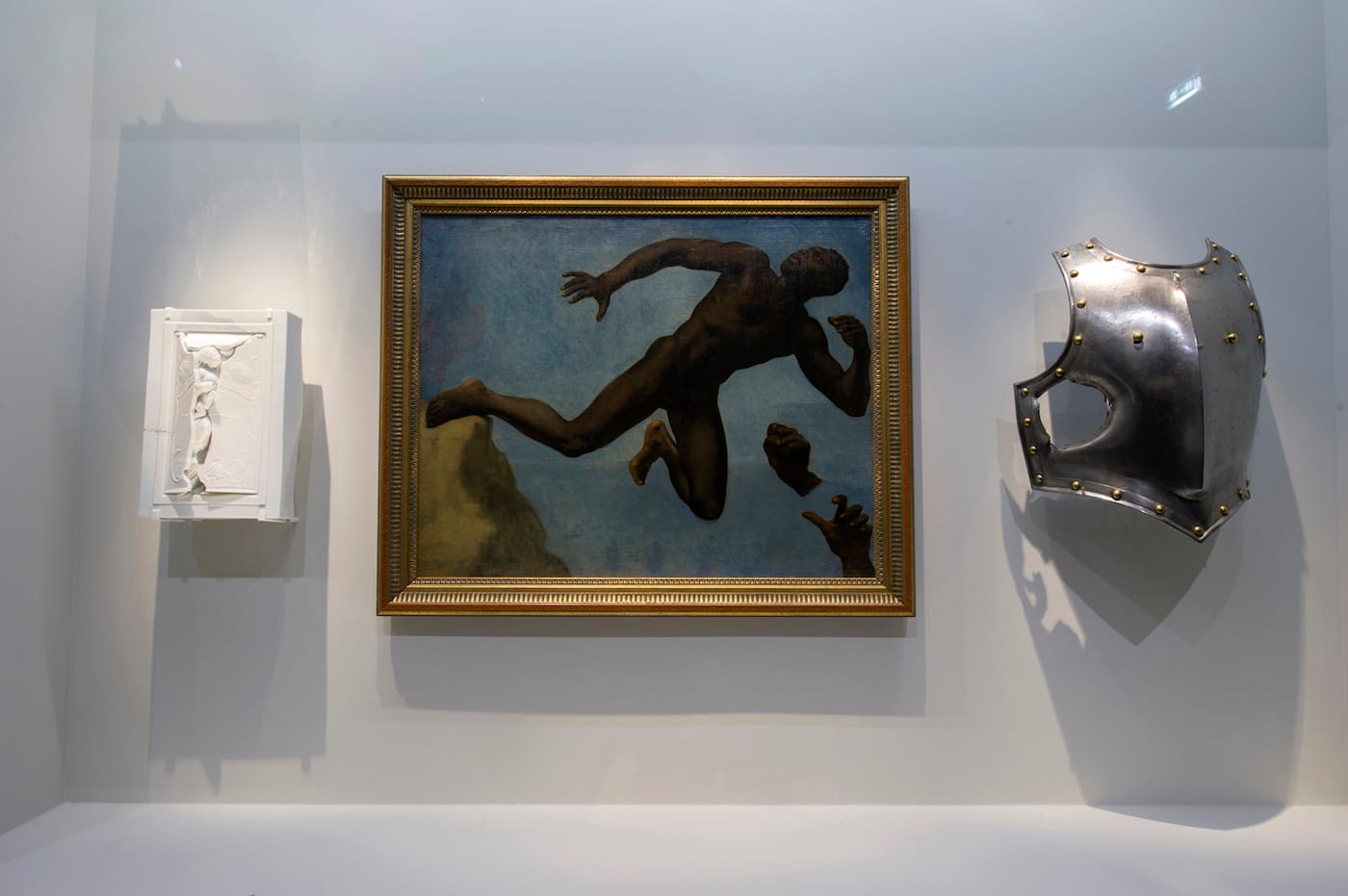 Installation view of 'Carambolages' at the Grand Palais, with exhibition design by Hugues Fontenas Architecte (all photos by Didier Plowy, Paris, 2016 © Rmn-Grand Palais, unless indicated otherwise)