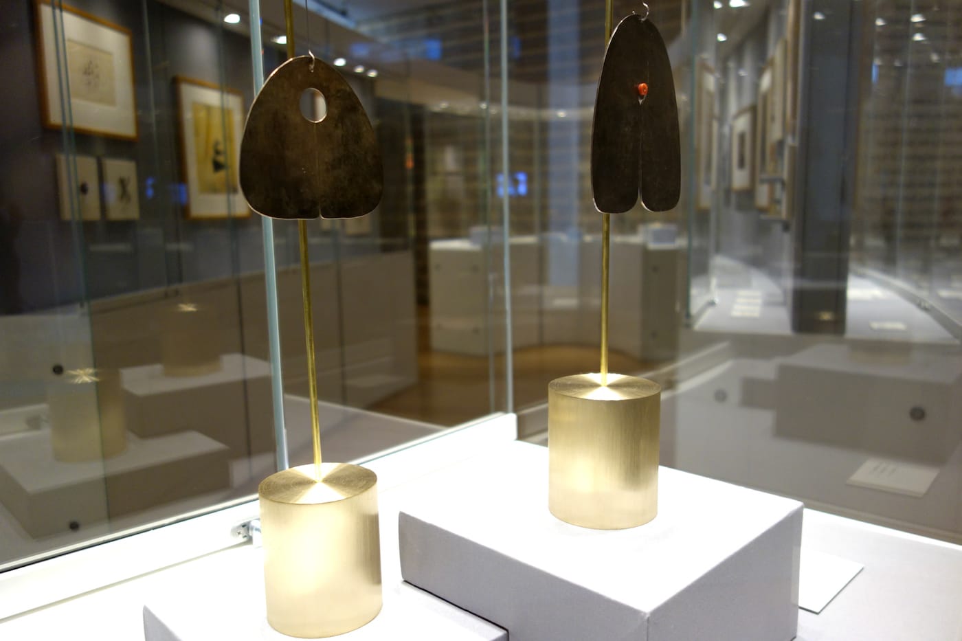 Installation view of 'Atmosphere for Enjoyment: Harry Bertoia’s Environment for Sound'