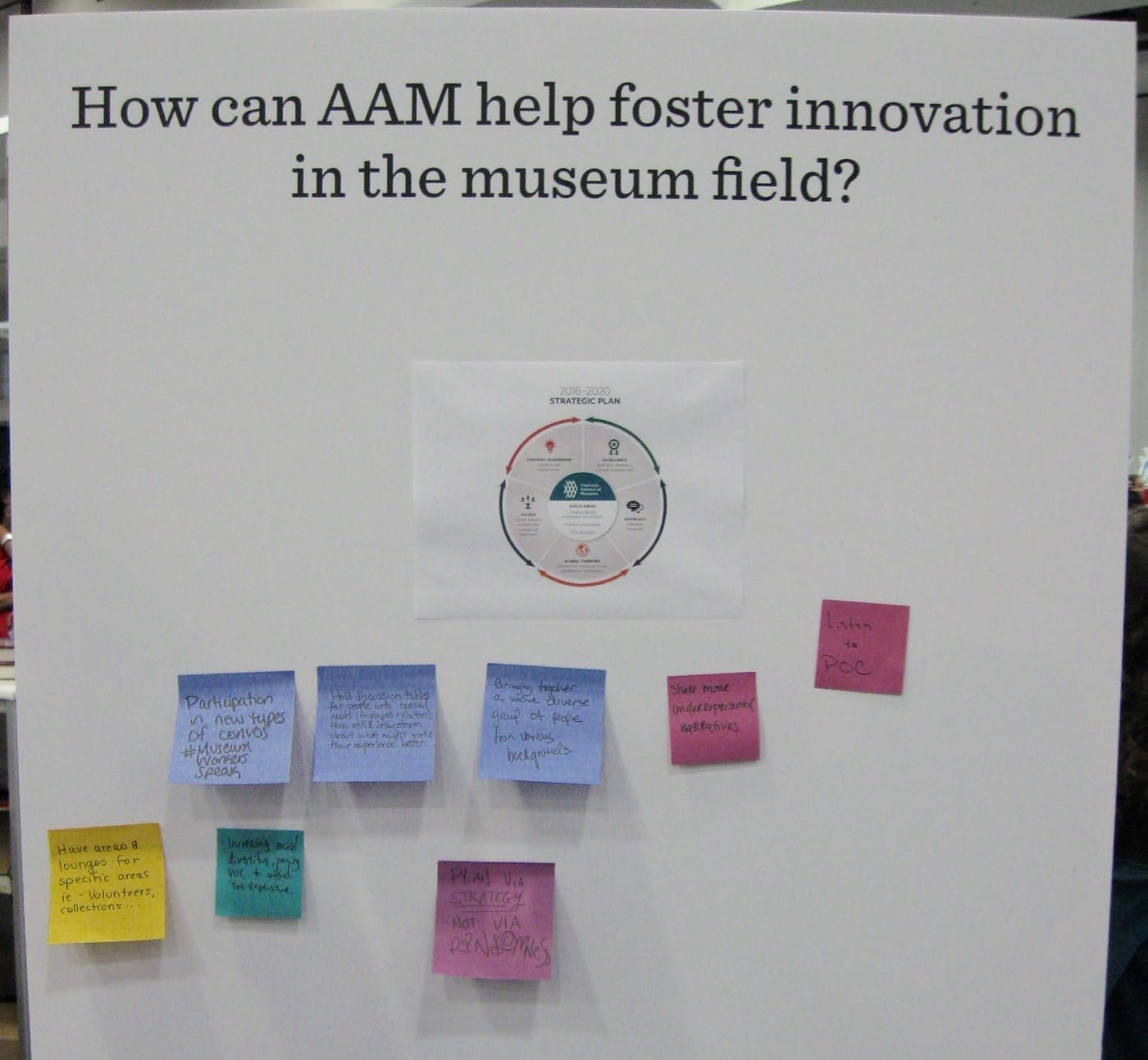 Putting the ball in AAM's court.