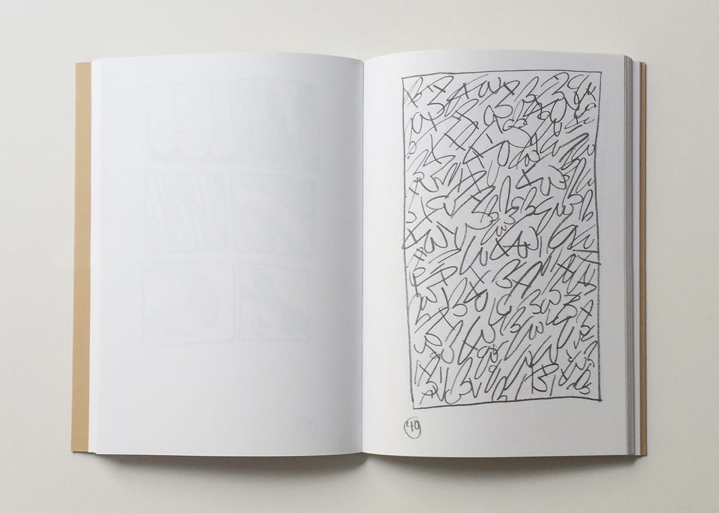 Keith Haring, “Madison & 52nd,” from ‘Manhattan Penis Drawings for Ken Hicks’ (1978)