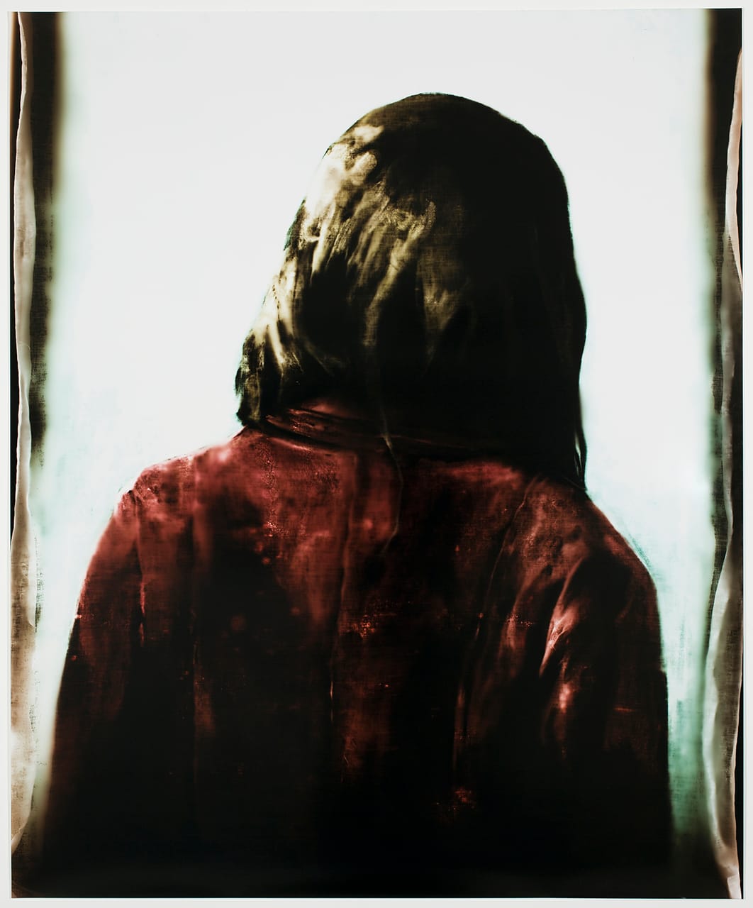 Matt Saunders, "Back (Kitty Win) #1, Version 1" (2014), unique C-print, 126 x 104 cm