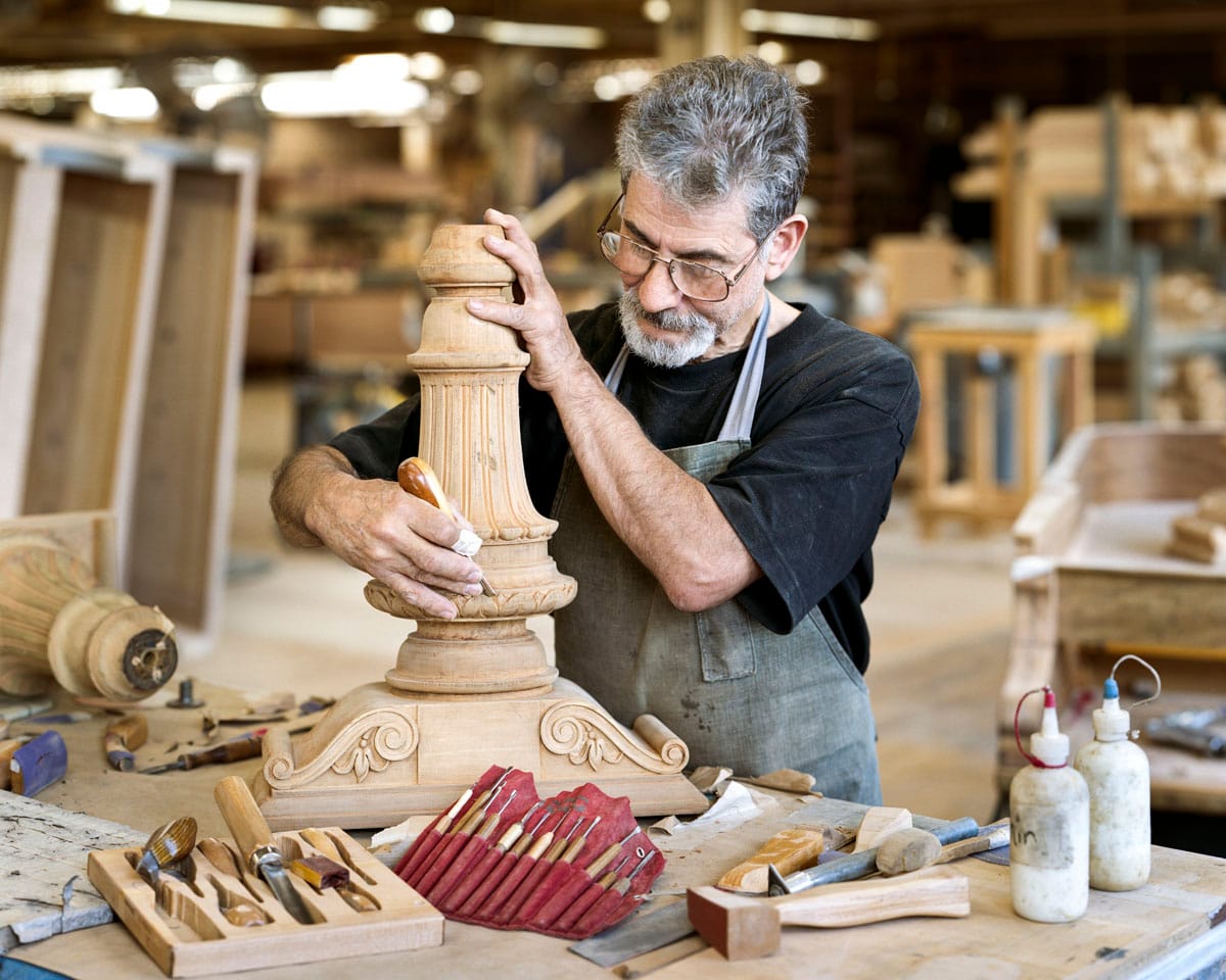 Photograph from 'Making Steinway' (2011-15) (© Christopher Payne)