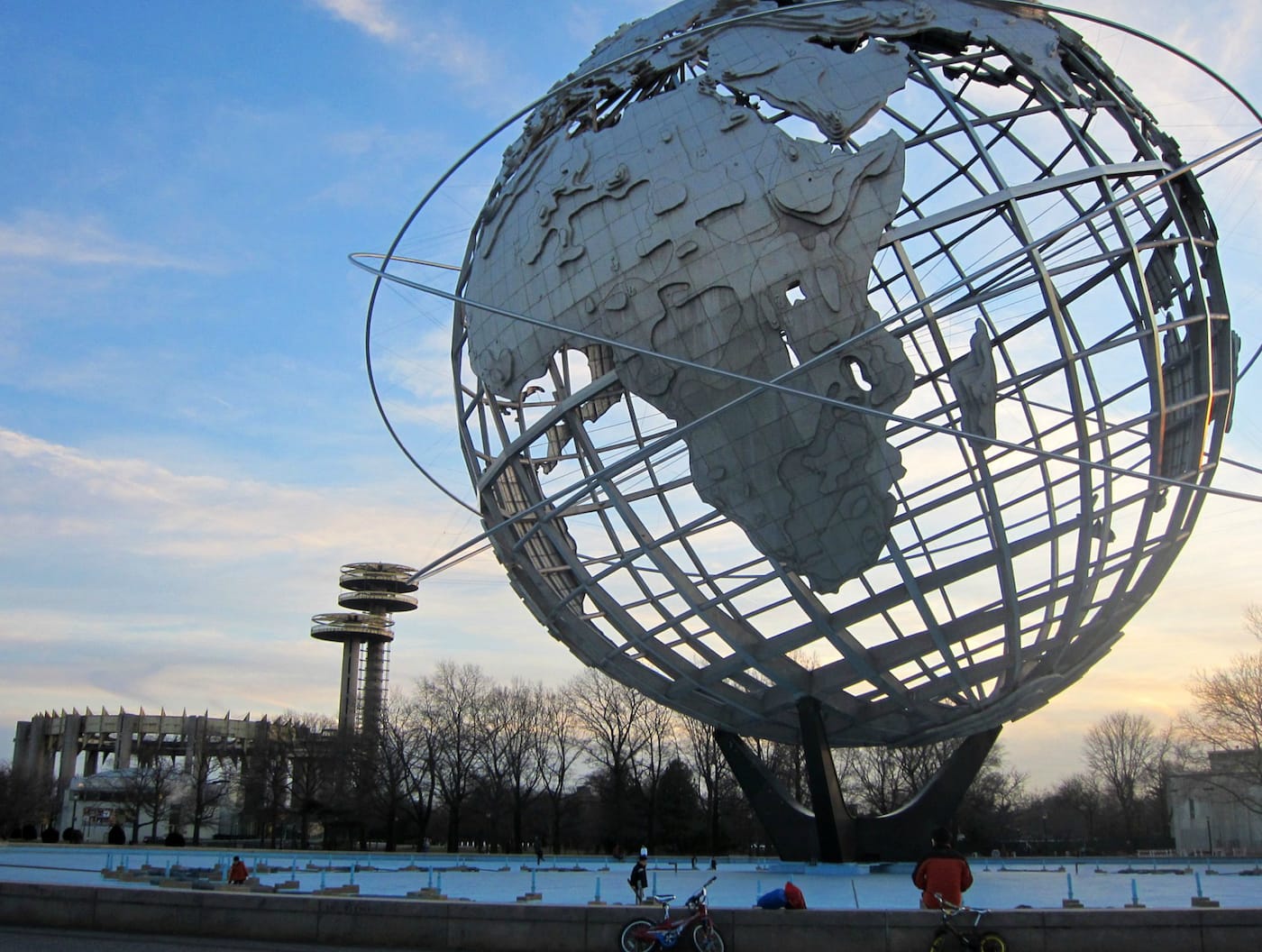 The New York State Pavilion and the Unisphere in Flushing Meadows–Corona Park