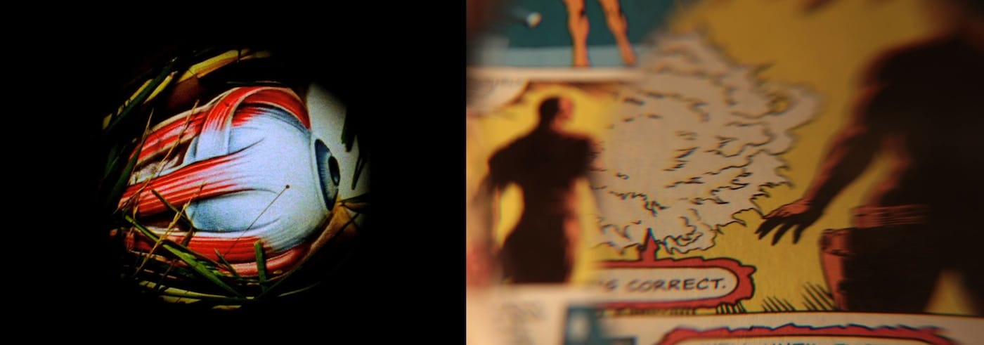 Janie Geiser, "Ghost Algebra (Peephole Edition)" (2016/2009); Susan Simpson, "Inconsolable Objects" (2016) (via facebook)