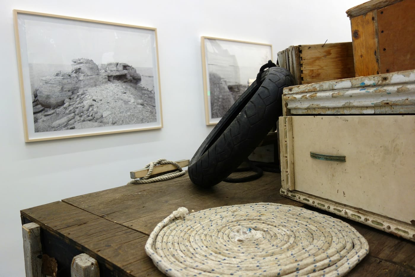 Installation view of 'Radical Seafaring' at the Parrish Art Museum