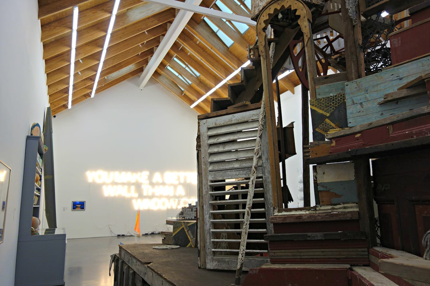 Installation view of 'Radical Seafaring' at the Parrish Art Museum