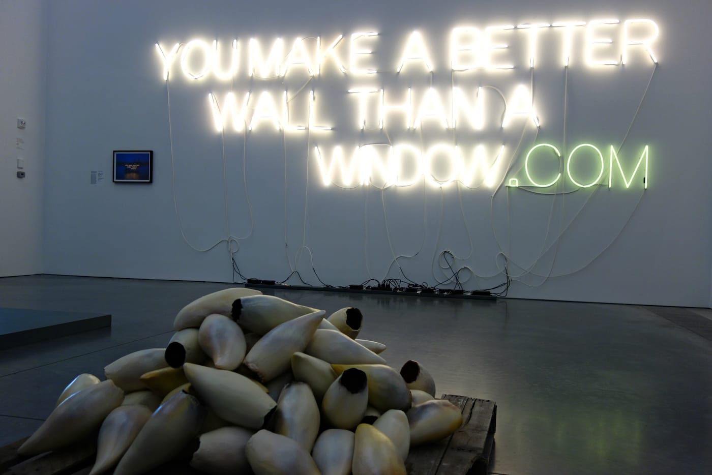 Installation view of 'Radical Seafaring' at the Parrish Art Museum