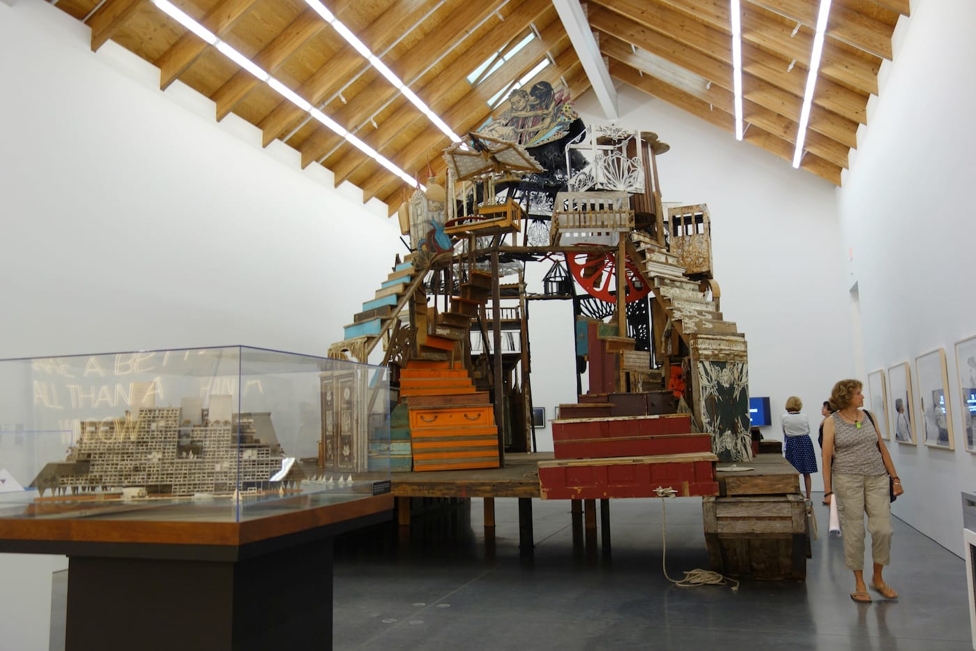 Installation view of 'Radical Seafaring' at the Parrish Art Museum