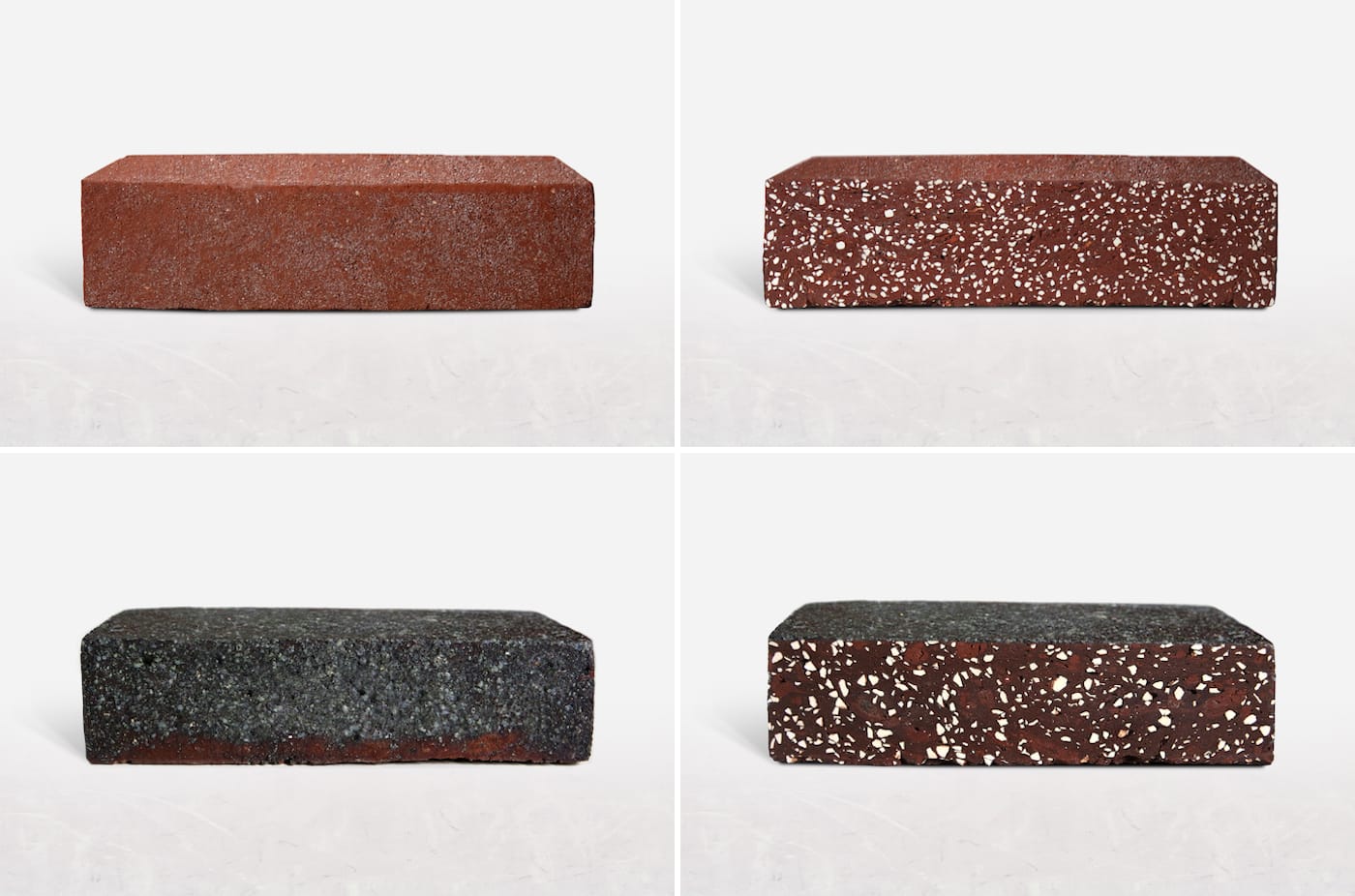 "Raw" and "sliced" versions of the Salami and Truffle bricks