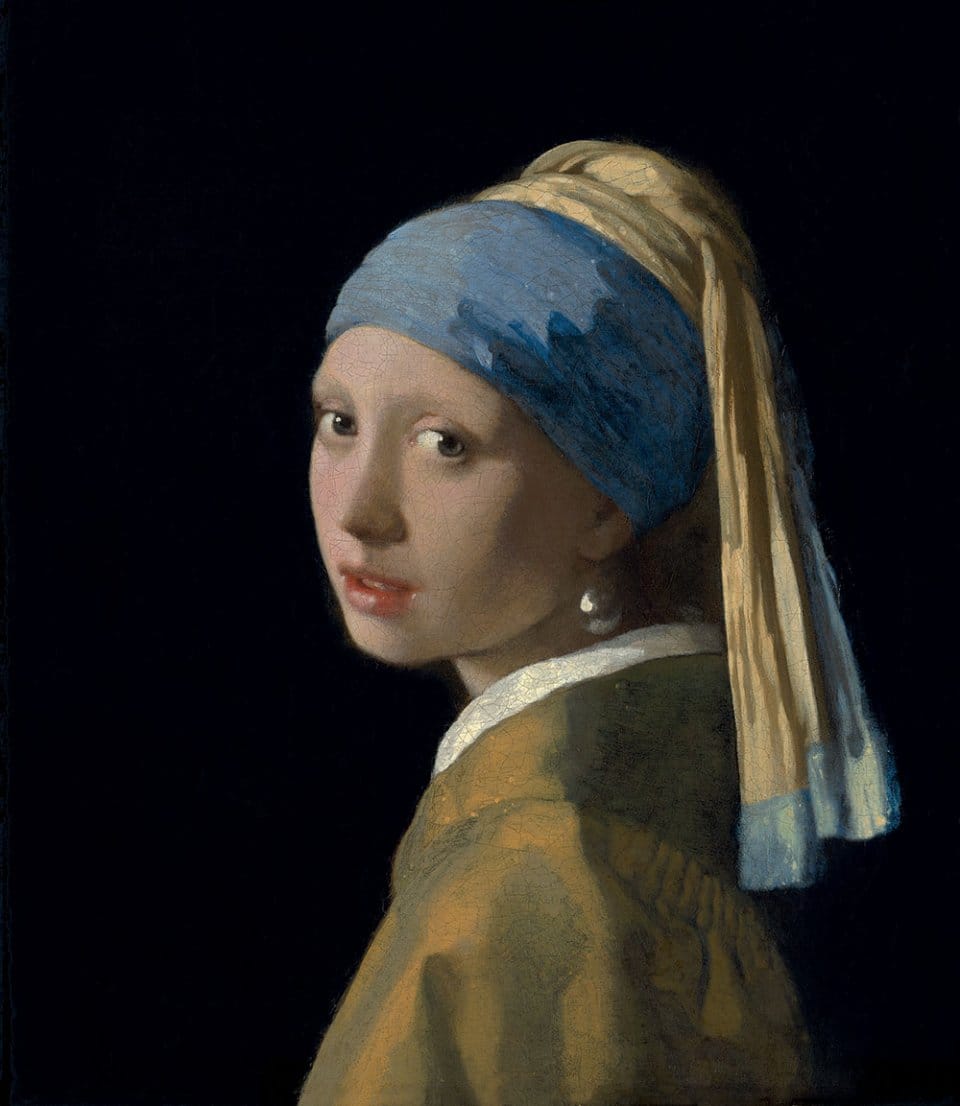 “Girl with a Pearl Earring” (1665–67), The Hague, Koninklijk Kabinet van SchilderijenMauritshuis, © Margareta Svensson, Amsterdam, photo courtesy Taschen